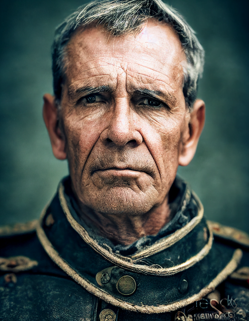 Prompt #39. photograph close up portrait 62-year-old tough decorated general, CLEAN SHAVEN, serious, stoic cinematic 4k epic detailed 4k epic detailed photograph shot on kodak detailed bokeh cinematic hbo dark moody --ar 17:22 --beta --upbeta