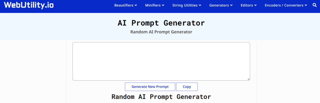 Best Art Prompt Generators