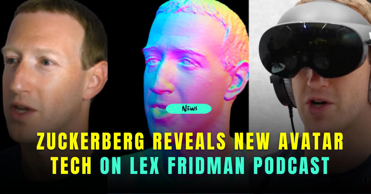 Zuckerberg's new metaverse tech leaves Lex Fridman speechless